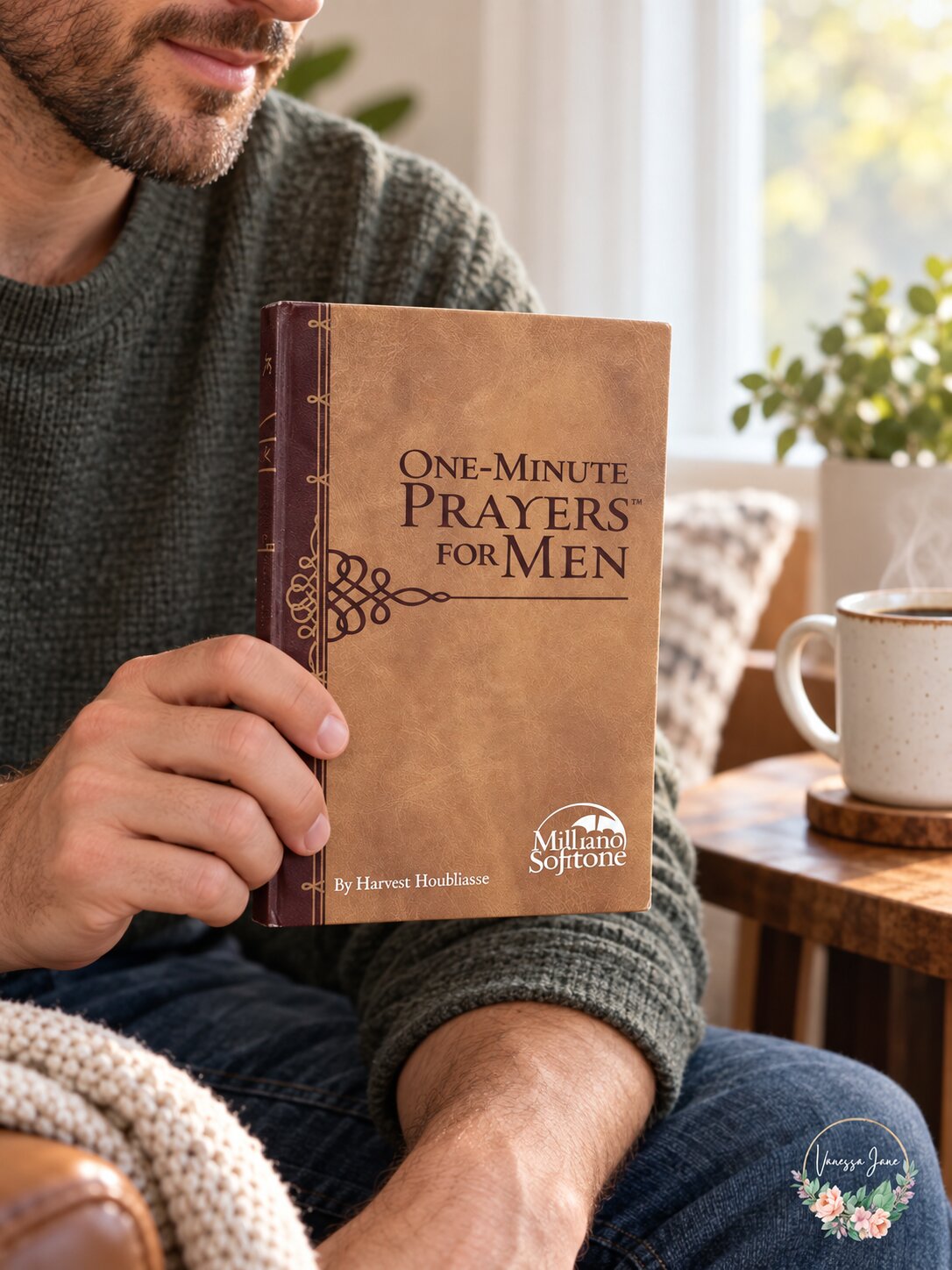 One-Minute Prayers for Men Milano Softone - by Harvest House