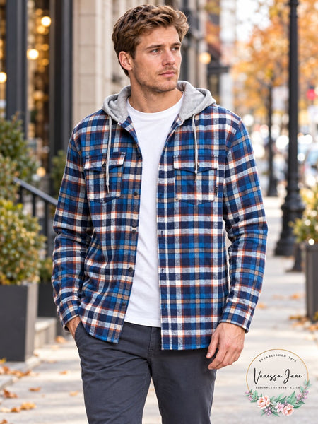 Quiksilver Mens Snap up Flannel Shirt, Size XL