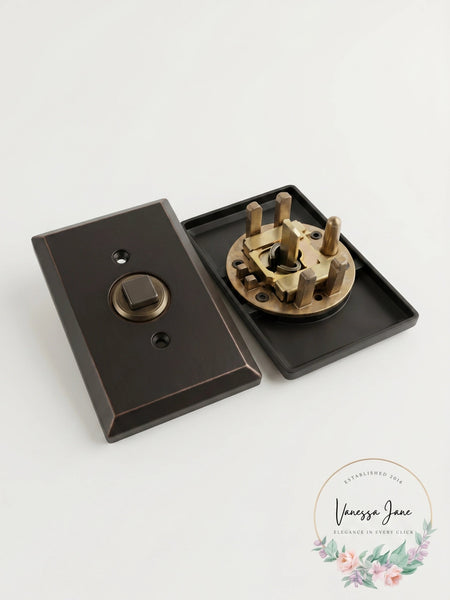 Emtek Replacement Single Side Sandcast Bronze No. 3 Rosette