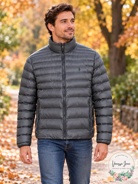 Polo Ralph Lauren Big and Tall Packable Quilted Jacket, Size Big 4X