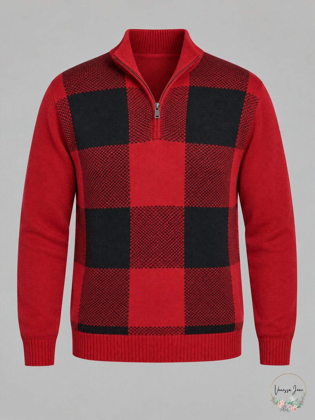 Weatherproof Vintage Men's Quarter-Zip Sweater, Size Large