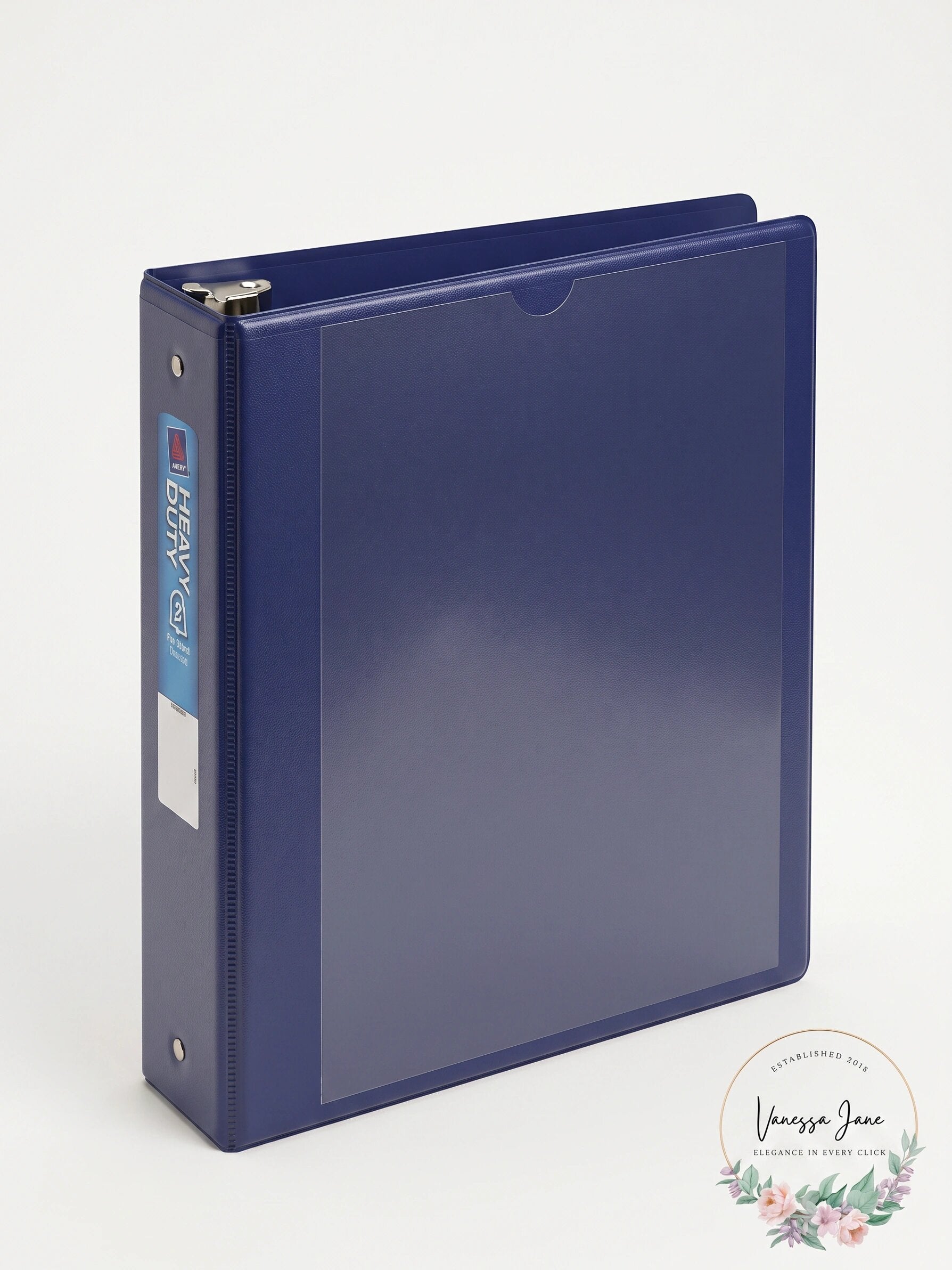 Avery Heavy Duty 1 3-Ring View Binder, Navy Blue (79809) | Quill