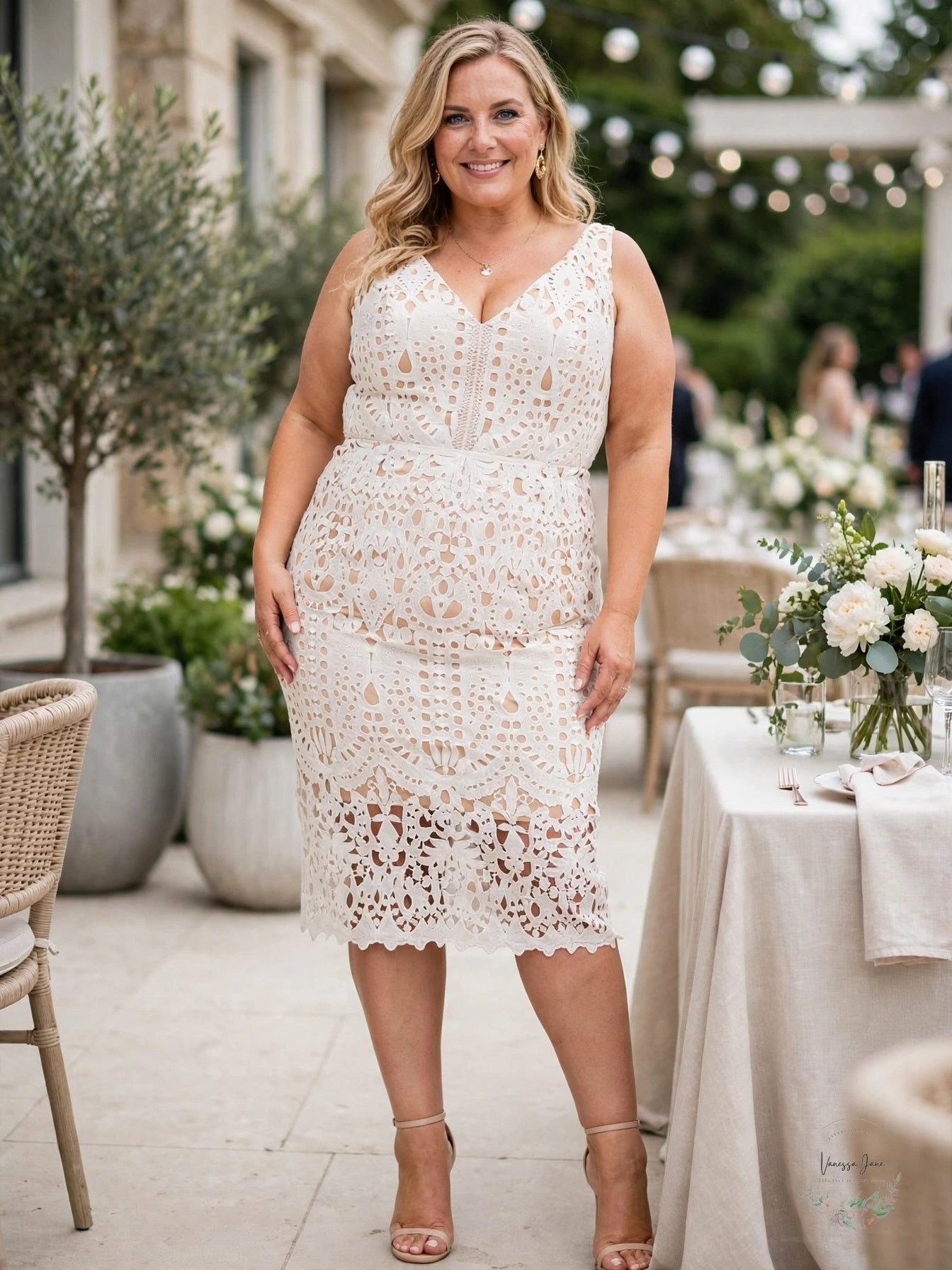 City Chic All Class Lace Overlay Sheath Dress, Size 24