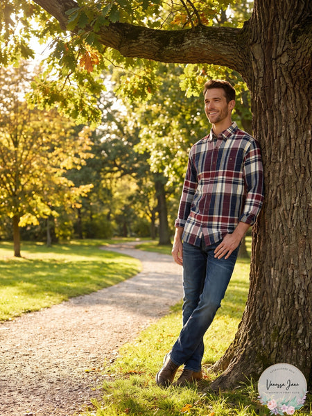 Weatherproof Vintage Mens Exploded Flannel Plaid Shirt, Size Small