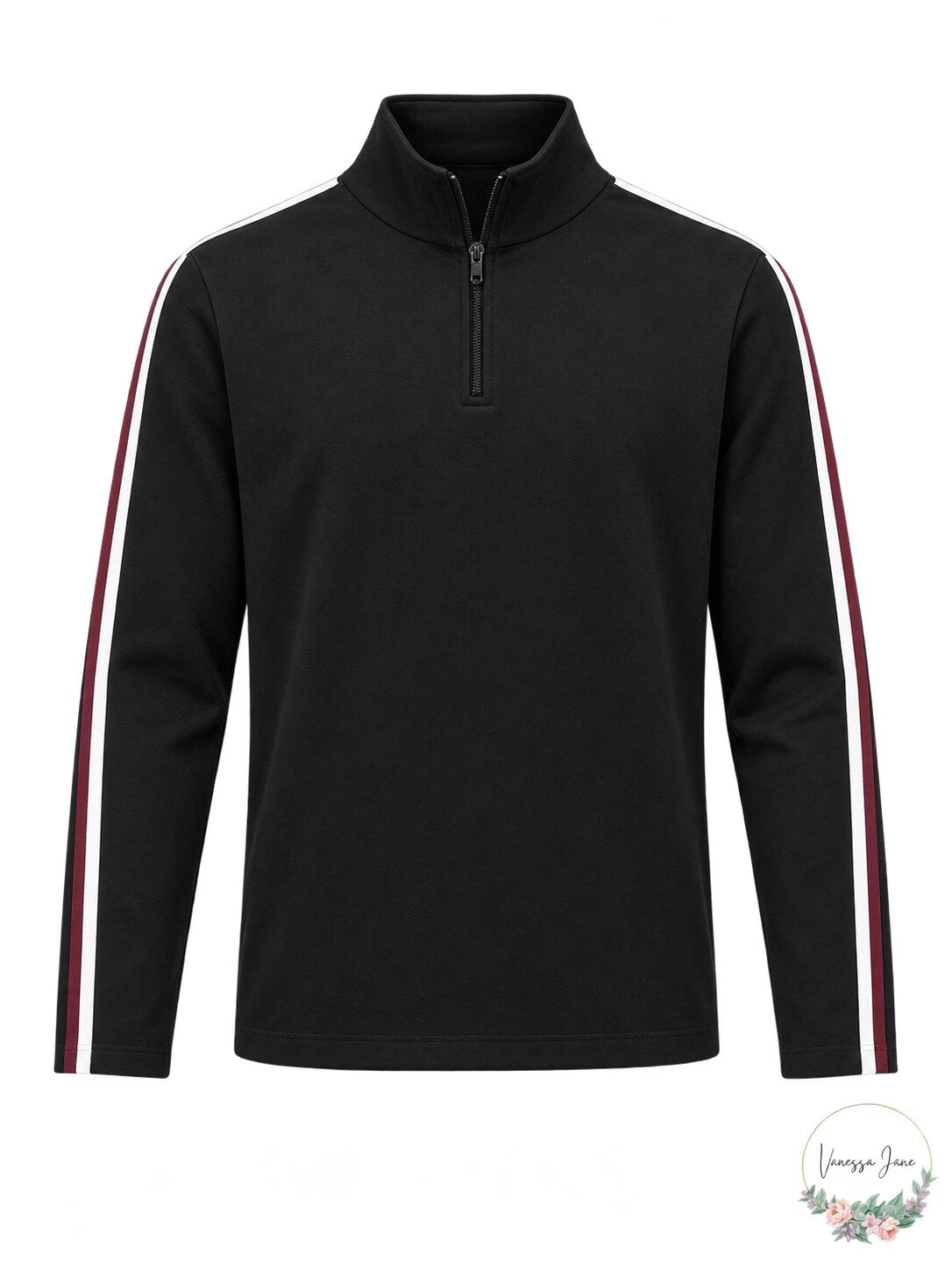 Calvin Klein Mens 1/4 Ribbed Pullover Sweater, Size 2XL