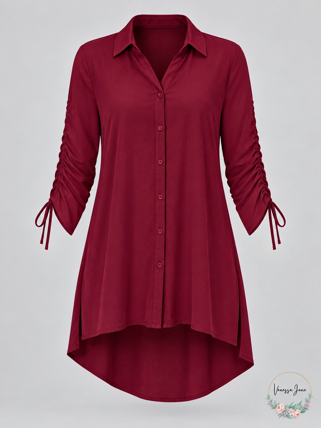 Bar Iii Womens Ruched Tunic Blouse, Size XXS