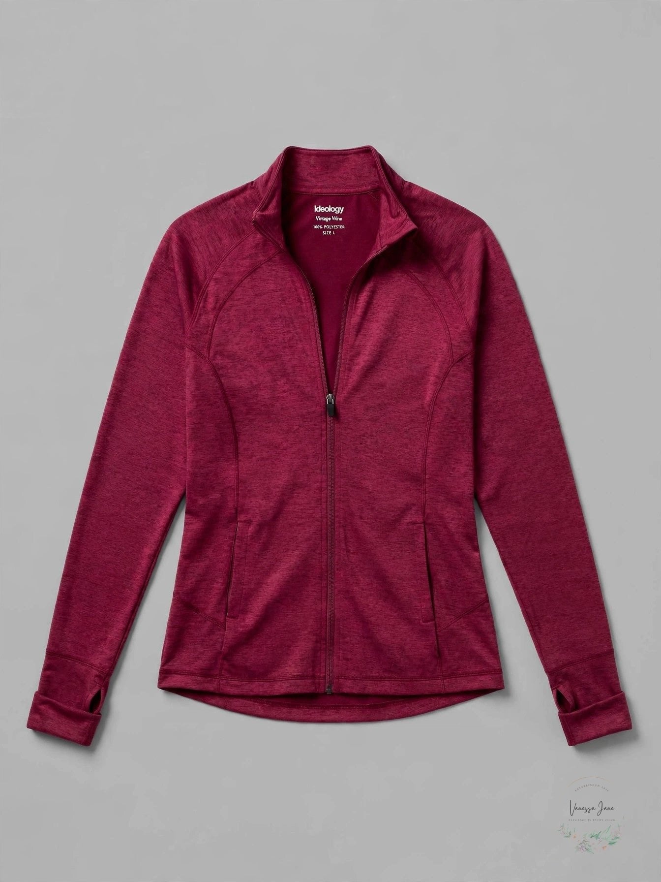 Ideology Women's Fitness Running Athletic Jacket
