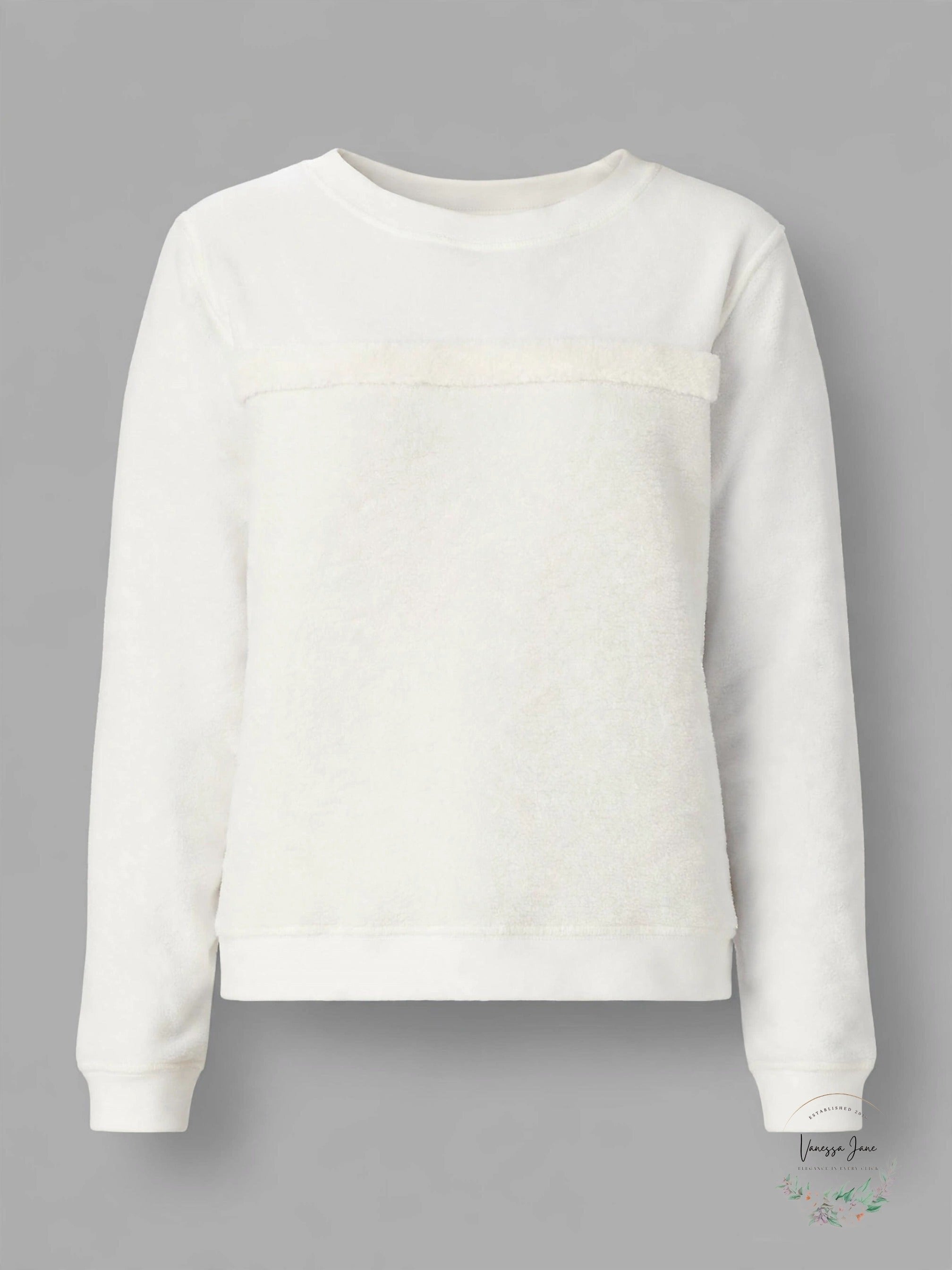 Jessica Simpson Juniors Melody Fleece Textured Top