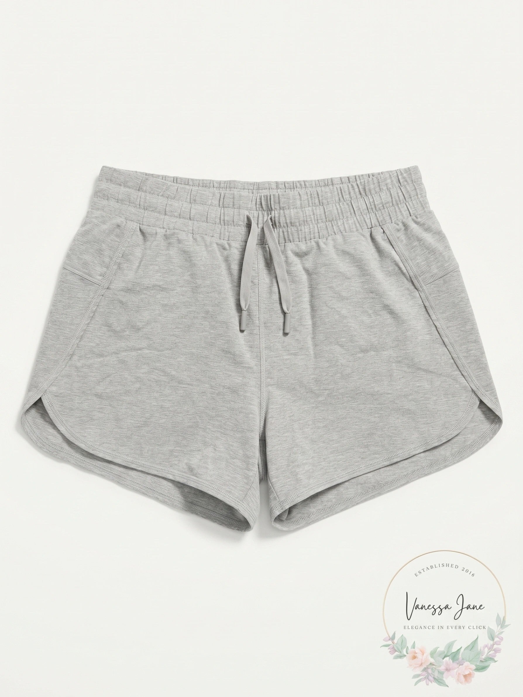 90 Degrees Women’s Running Shorts Grey, Size Small