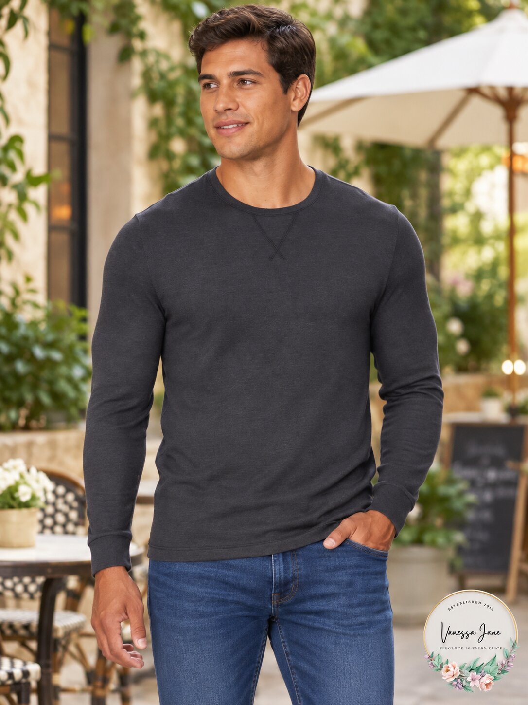 36 Degrees Men S Sleepwear Sleepshirt Quick-Dry