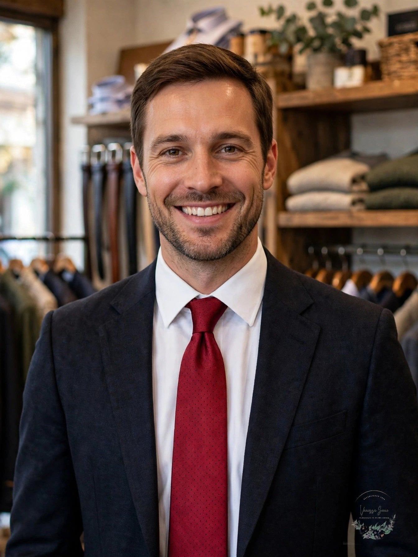 The Mens Store at Bloomingdales Silk Woven Dot Classic Tie