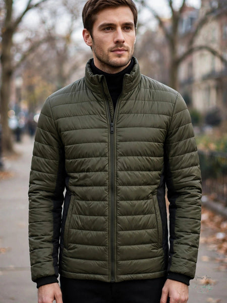Michael Michael Kors Mens Essex Down Jacket, Size Small