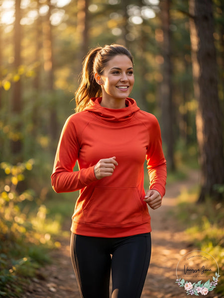 Athleta Plush Tec Wrap Front Hoodie Hooded Pullover Sweatshirt, Size XS