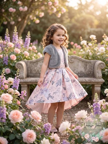 Speechless Big Girls Sleeveless Dress With Shrug, Size 14