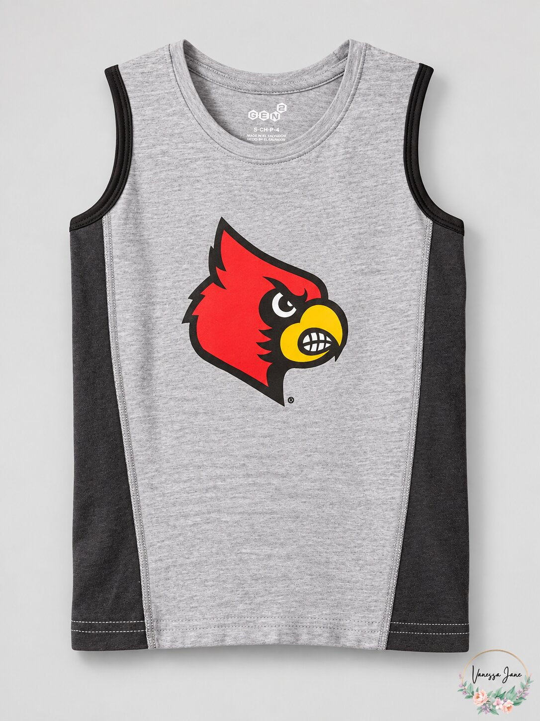 NCAA Louisville Cardinals Boys Fan Gear Tank Shirt