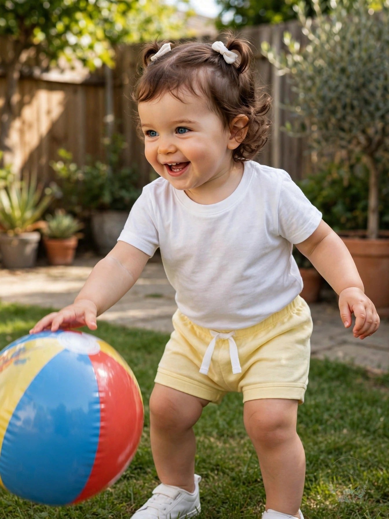 First Impressions Baby Girls Bubble Shorts