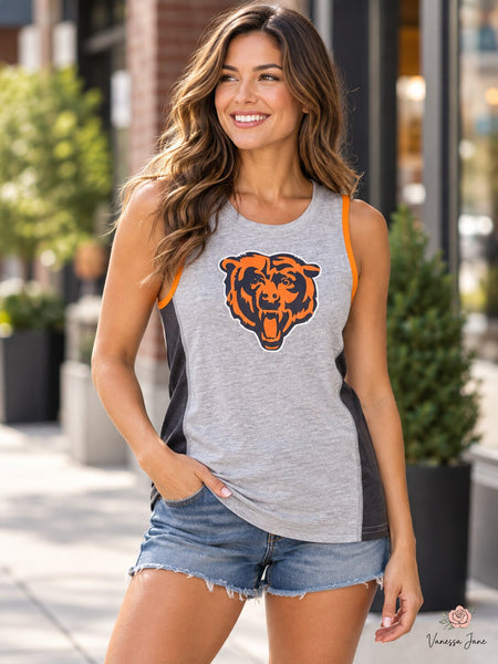 NFL Chicago Bears Youth Fan Gear Tank Top, Medium 10-12
