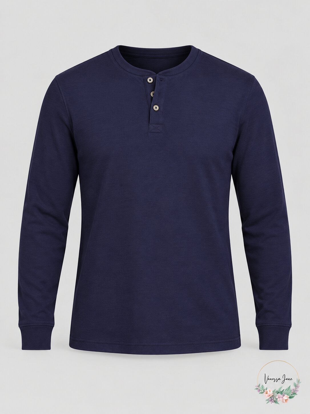 Club Room Men's Henley Shirt, Size XL