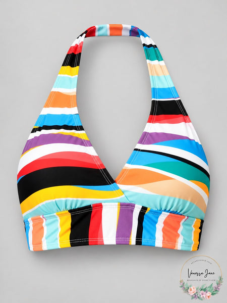 Anne Cole Banded Halter Bikini Top