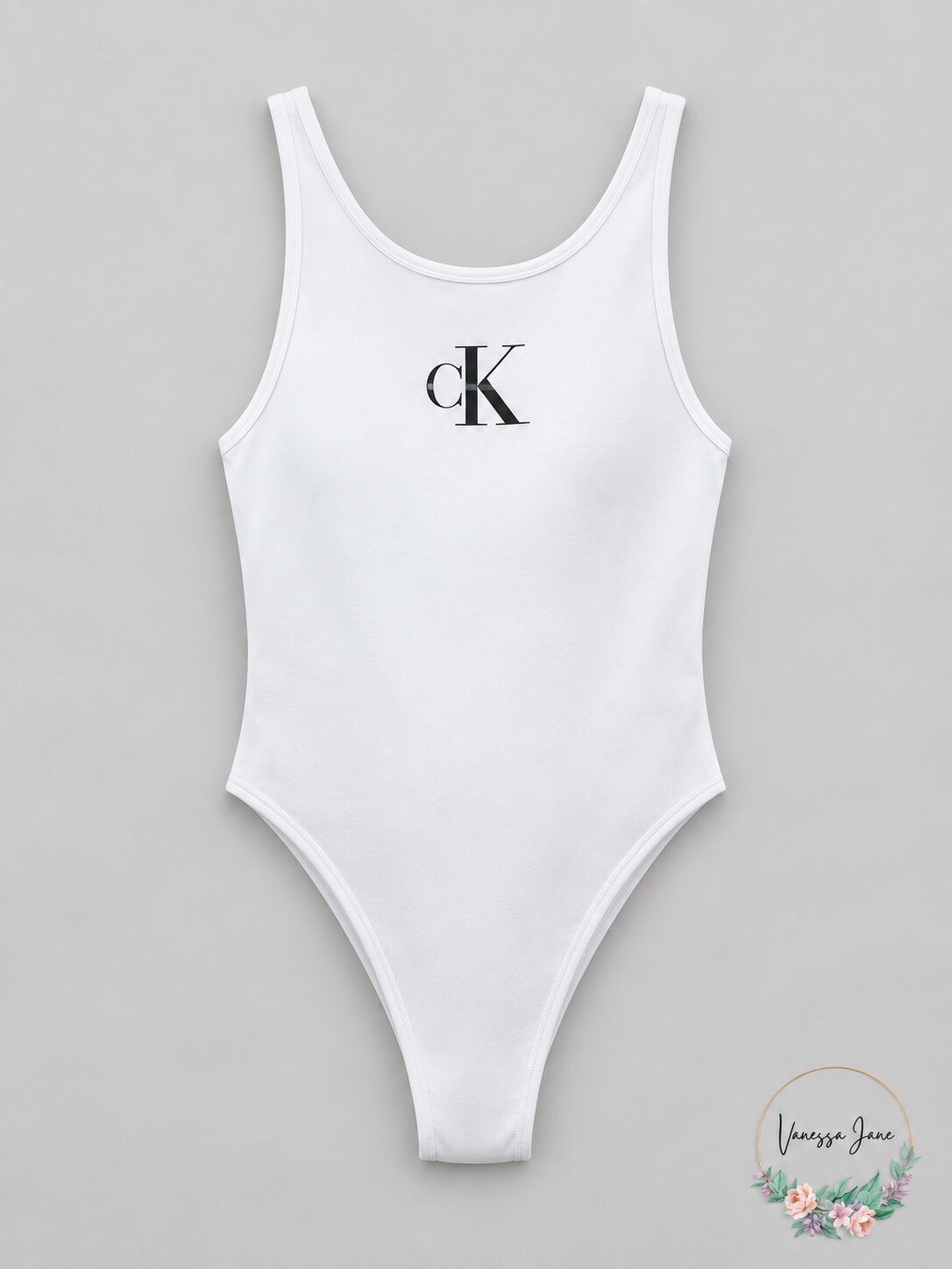 Calvin Klein Jeans Monogram Logo Bodysuit