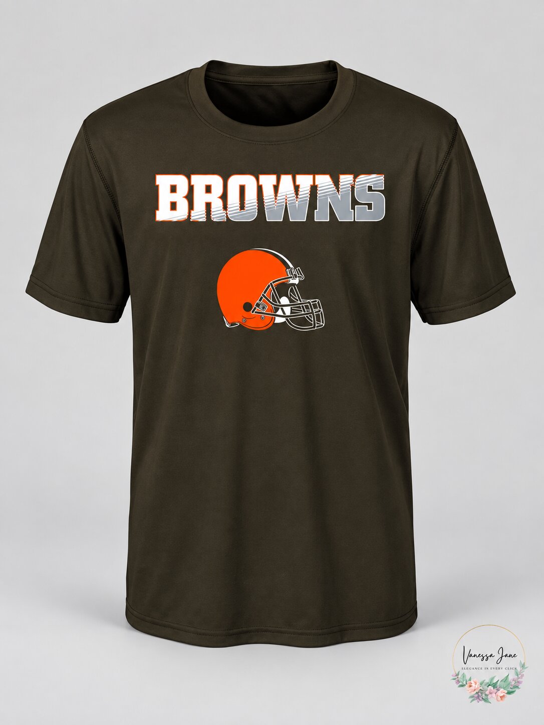 NFL Youth Cleveland Browns Performance Short Sleeve Tee, Large