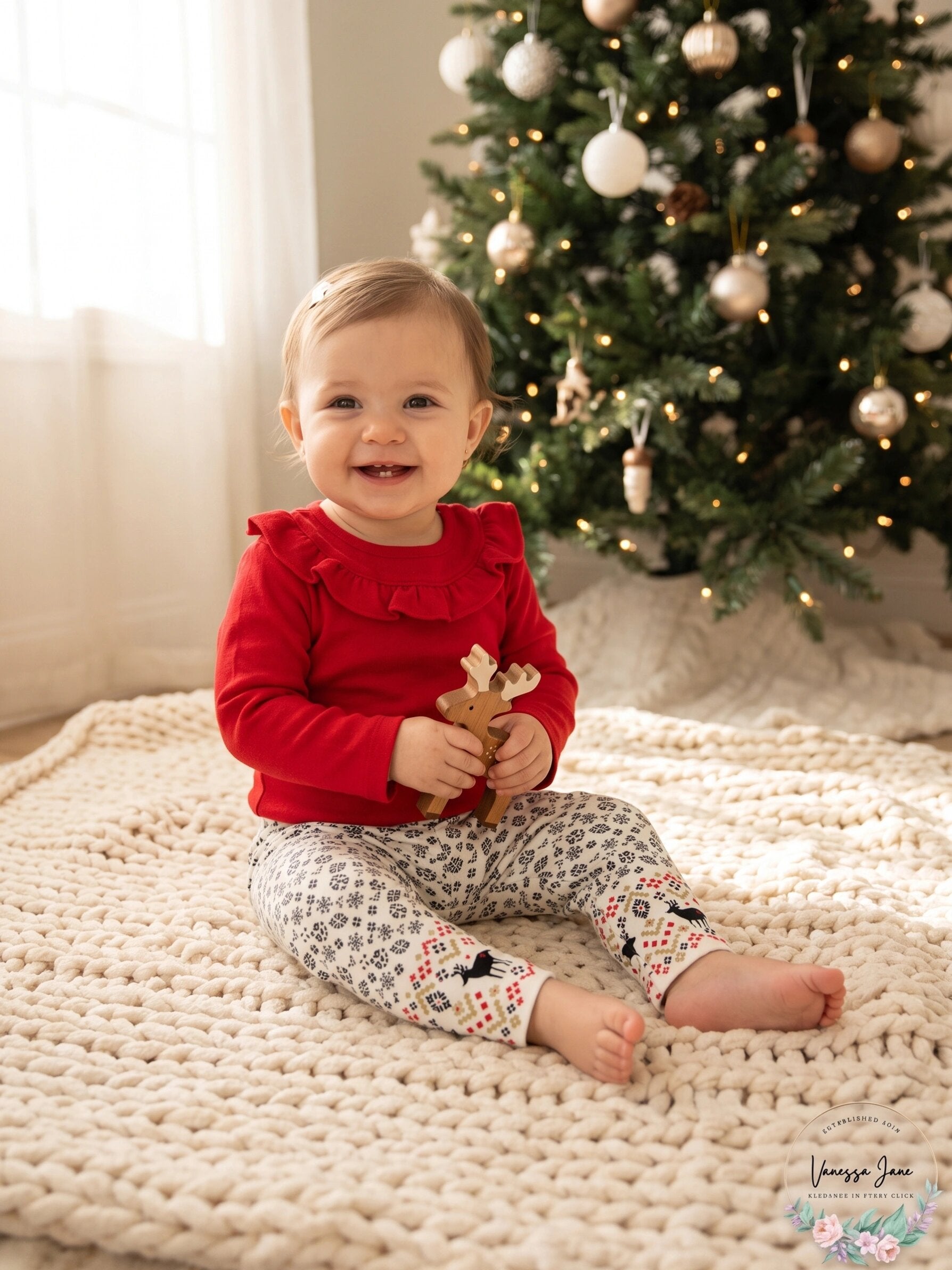 Carter's Baby Girls Top and Printed Leggings