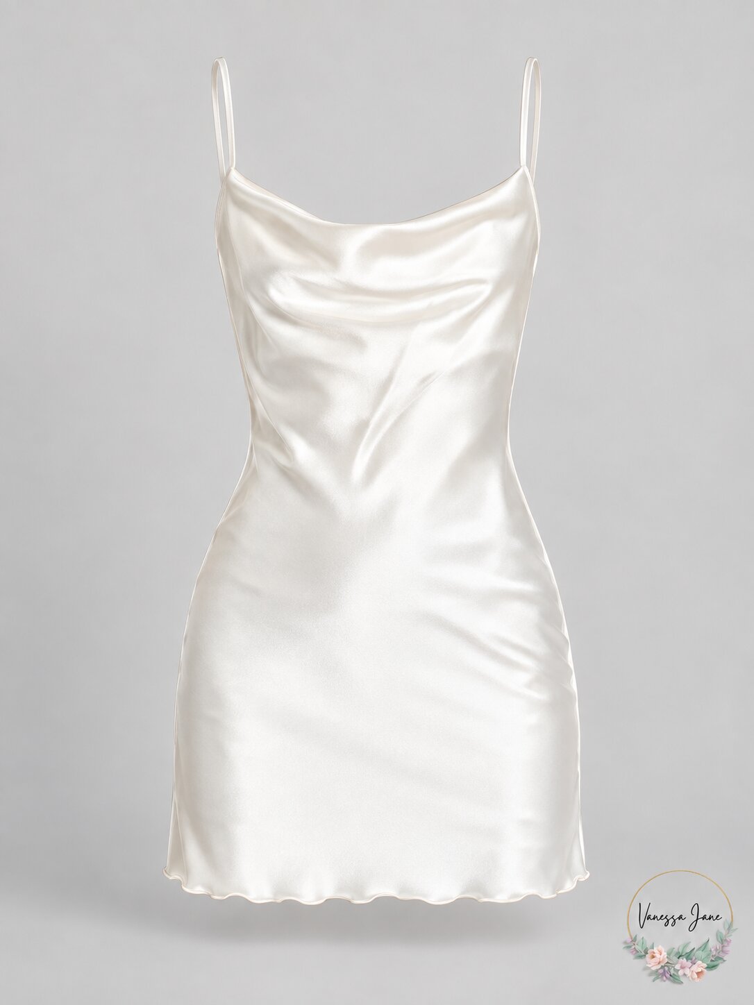 BEBE Sparkle Cowl Neck Slip Dress, Size Large