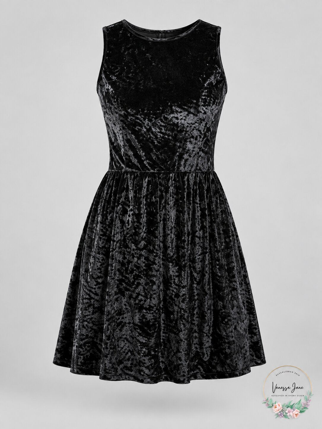 Juniors S.O. R.A.D. Collection by Awesomeness TV Crushed Velvet Skater Dress