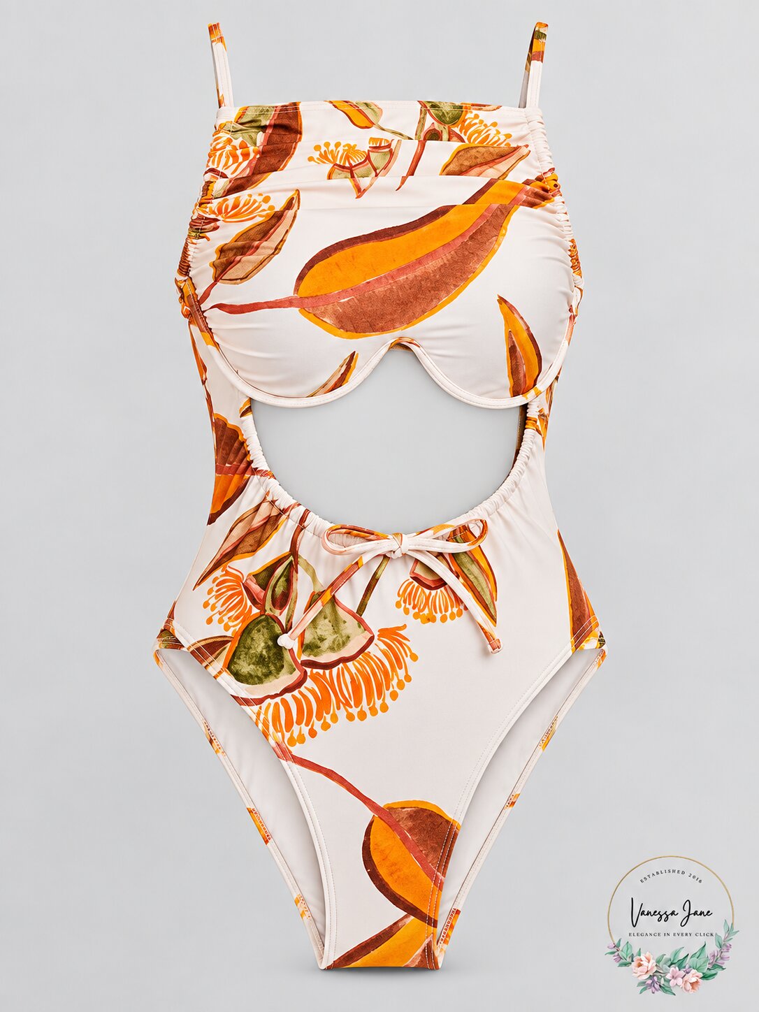 Andrea Iyamah Tiaca One Piece Swimsuit - Eucalyptus - Size Small
