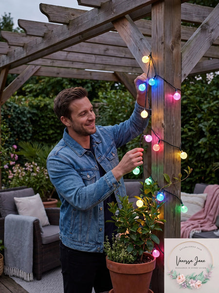 UltraLED Battery Operated Berry Color-Changing Twinkle Light String