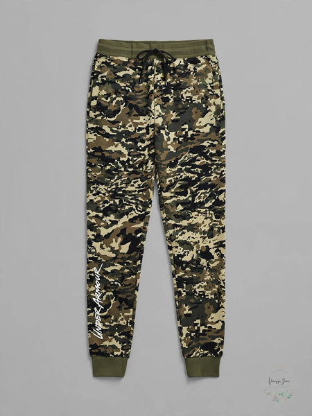 Under Armour Rival Fleece Camo Script Joggers, Small