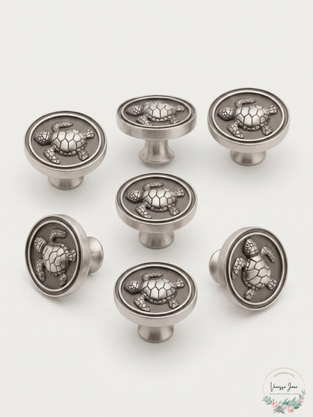 Lot of 7 Liberty Hardware PBF656C Seaside Cottage 1-7/16 Inch Mushroom Knob