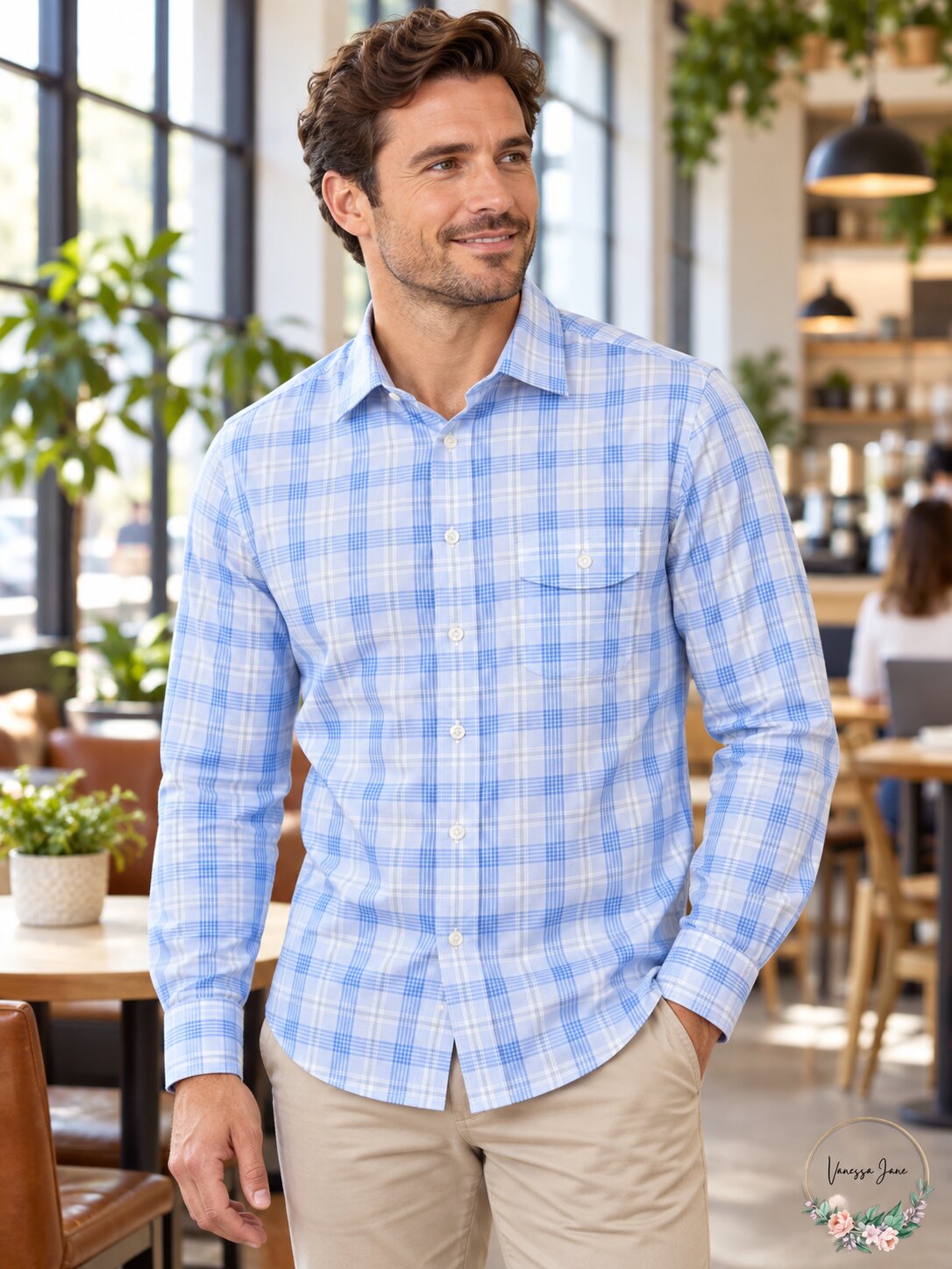 Club Room Mens Classic/Regular-Fit Stretch Wrinkle-Resistant