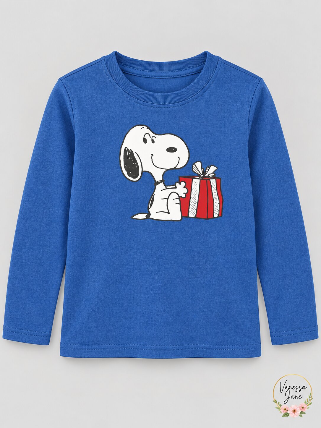 Munki Munki Snoopy Holiday Family Pajama Top, Size 3T