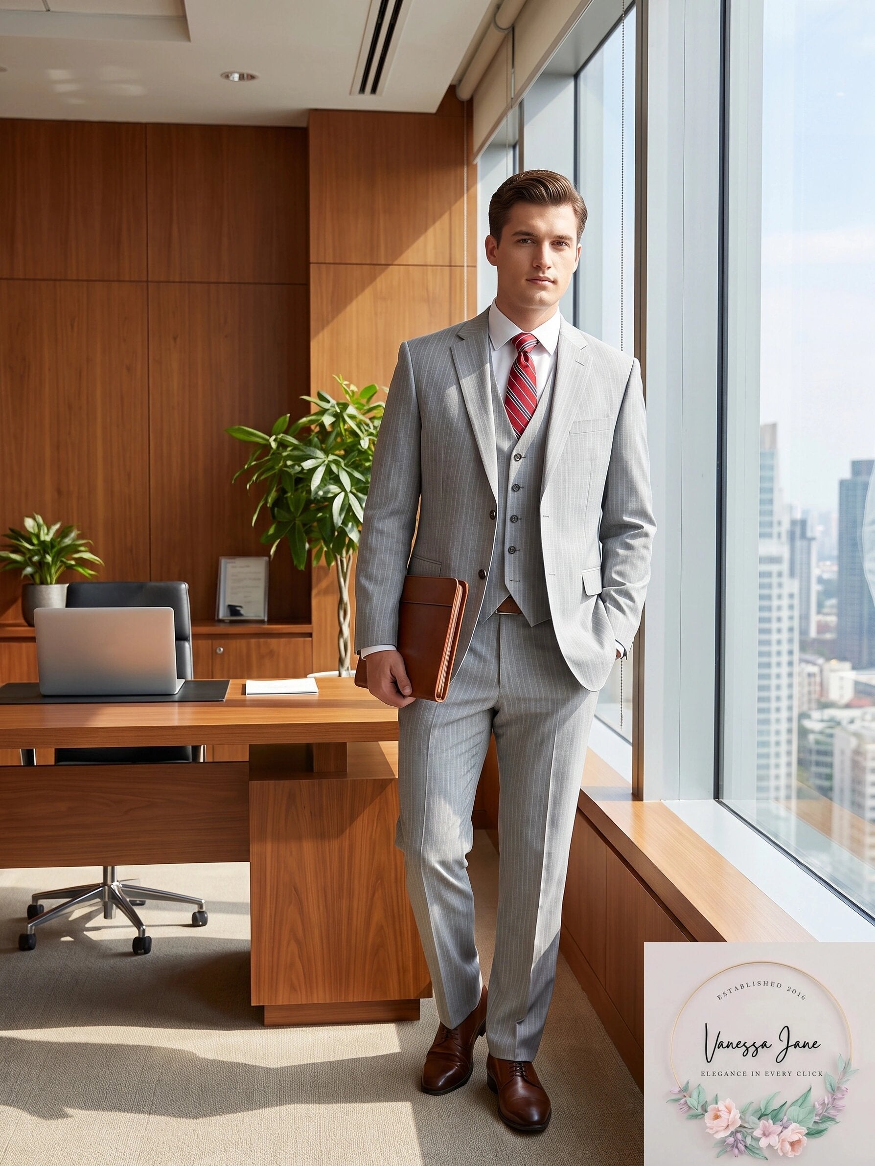 Tommy Hilfiger Mens Modern-Fit THFlex Stretch Suit Jacket
