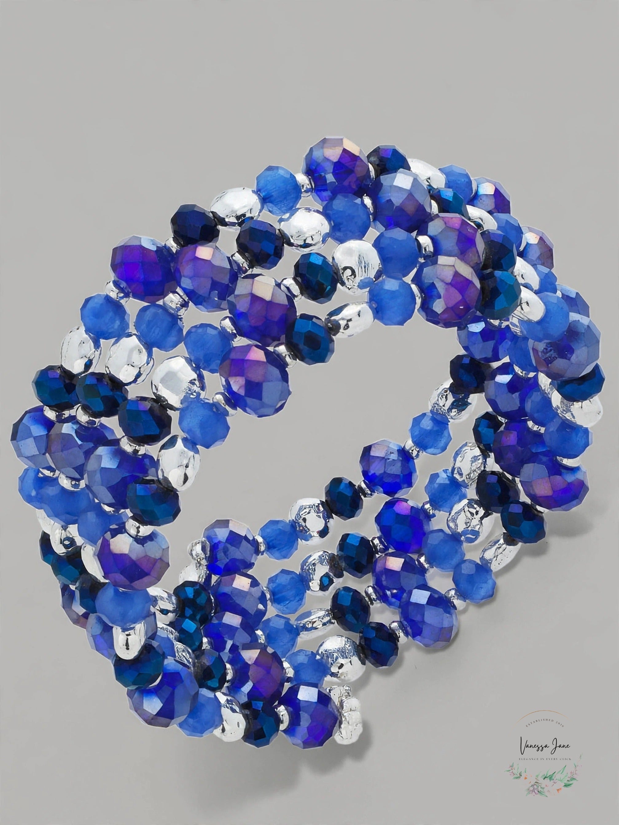 Style and Co Beaded Coil Bracelet