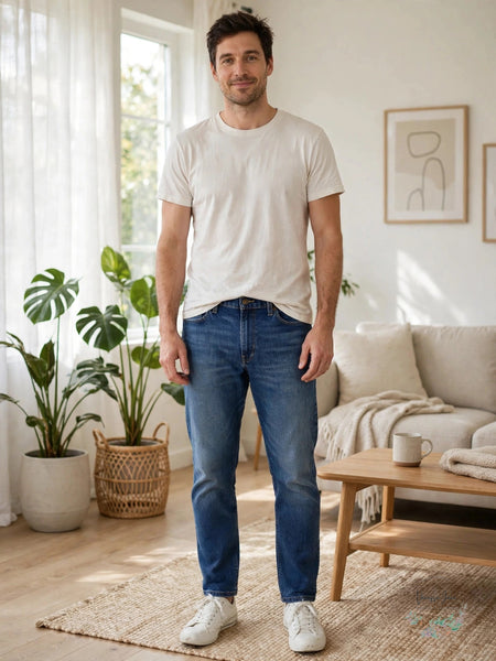 Great Northwest Men's Straight-Leg Jeans Blue Denim Size 33 x 32