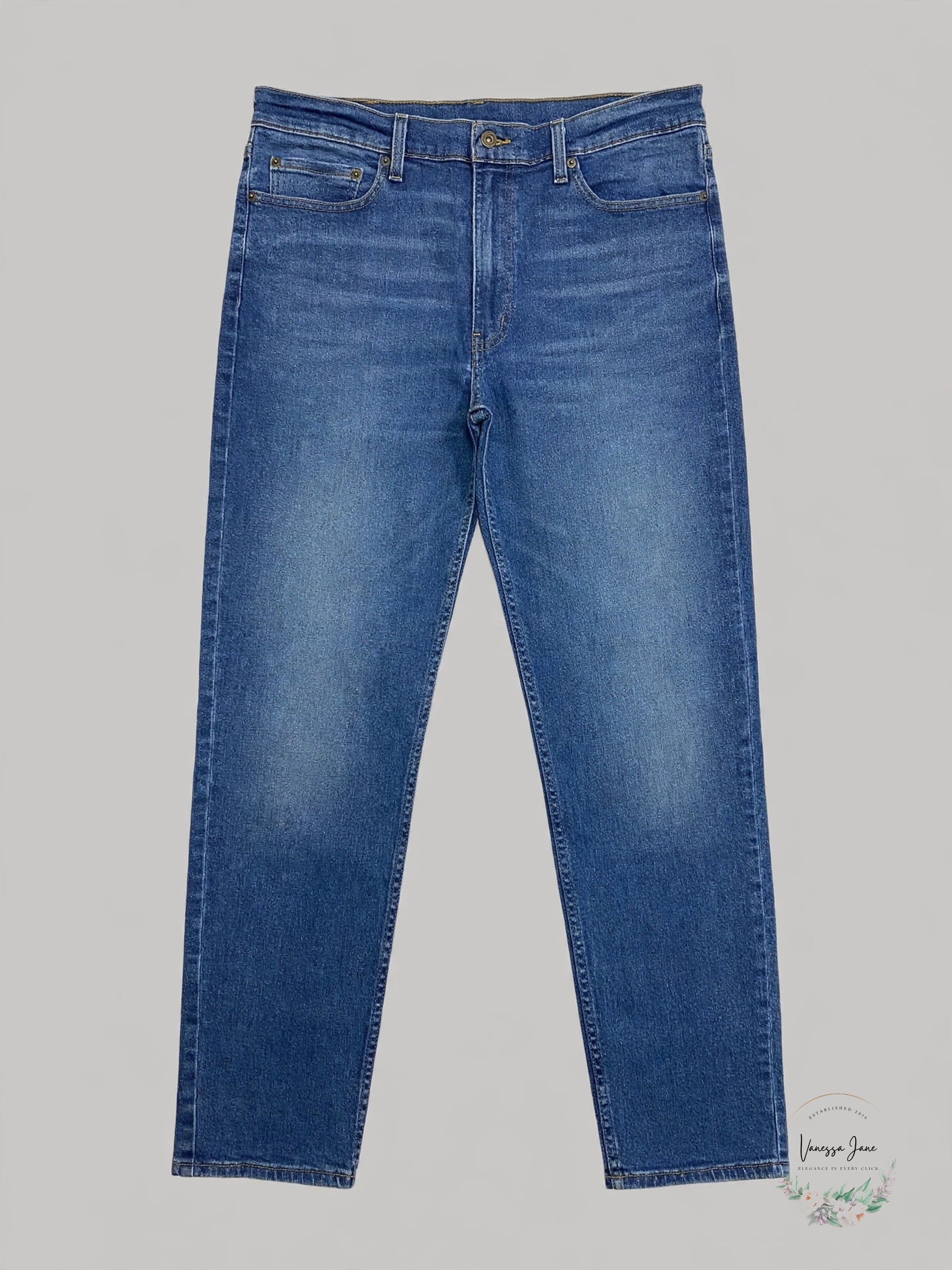 Great Northwest Men's Straight-Leg Jeans Blue Denim Size 33 x 32