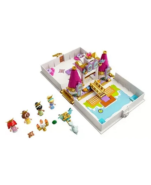 Lego Disney Ariel, Belle, Cinderella and Tiana S Storybook Adventures Toy Buildi