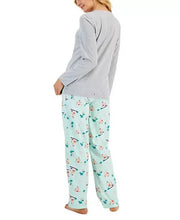 Family Pajamas Matching Womens Tropical Santa Mix It Pajama Set