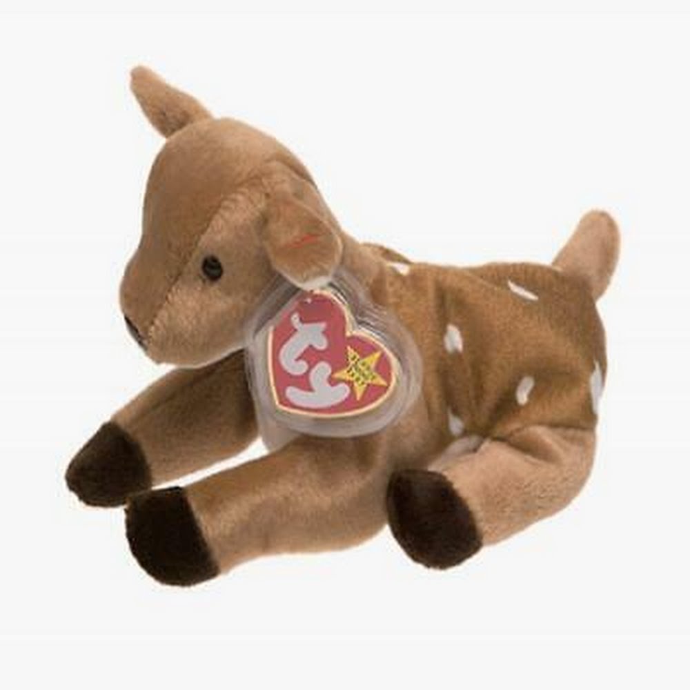 Ty Beanie Baby – Whisper the Deer (6.5 Inch) 1997