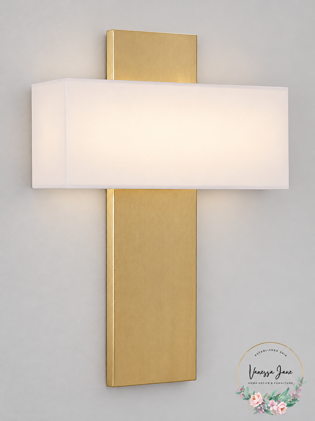 WAC Chicago 17-Inch LED Wall Sconce Brushed Brass WS-12517
