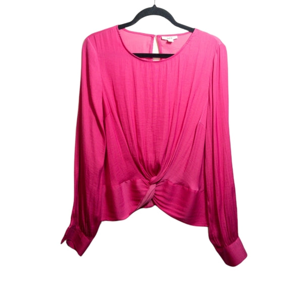 Bar III Twist-Front Blouse