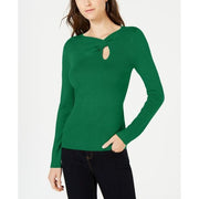 I.n.c. Women's Plus Size Twist-Front Long-Sleeve Sweater Size 2X