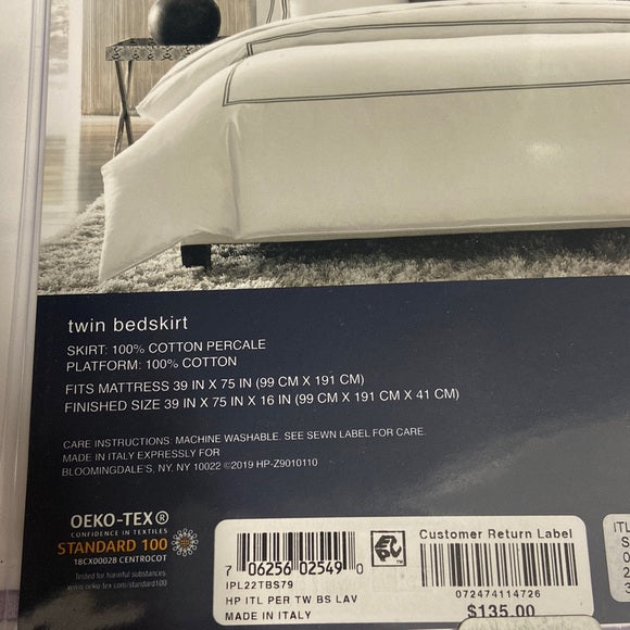 Hudson Park Italian Percale Bedskirt