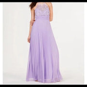 B. Darlin Womens Juniors Embellished Empire Waist Halter Dress, Size 3/4