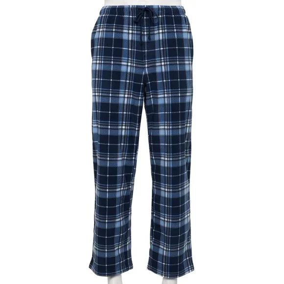 Sonoma Goods for Life Microfleece Sleep Pants, Size: Large, Dark Blue