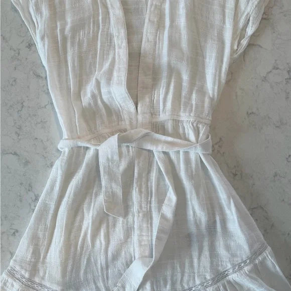 Abercrombie Kids Cream Textured coverup/Dress Size 9-10