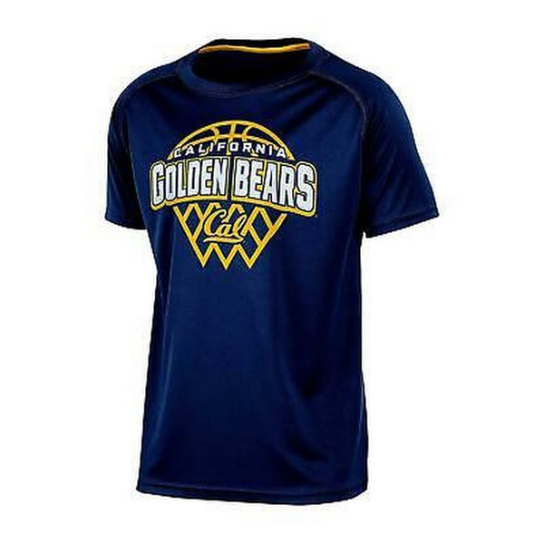 Champion NCAA California Golden Bears Boys Short Sleeve Crew Neck, Size L/12/14