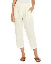 Three Dots Easy Cropped Lounge Pants, Size Medium